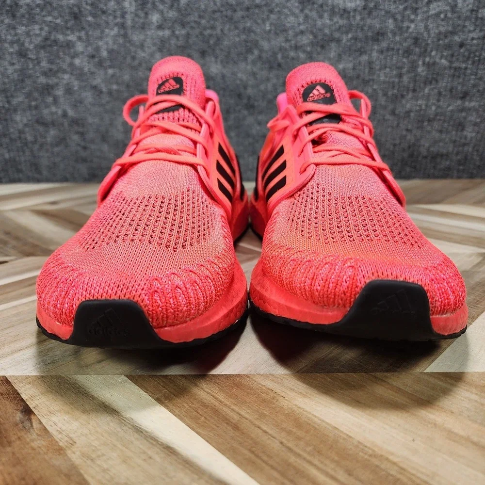 Adidas Ultraboost 20 Signal Pink Black Mens Running Shoes FW8728 Mens Size 11